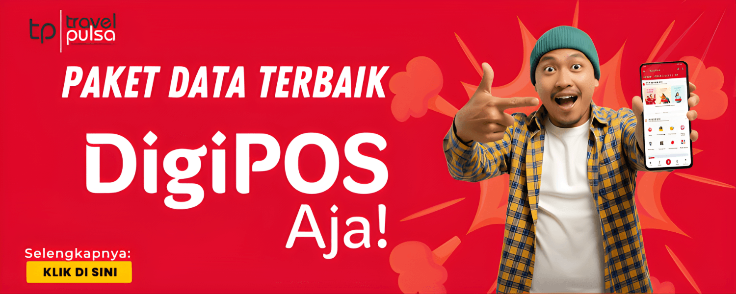 Paket Data Terbaik? DigiPOS Aja di Aplikasi Travel Pulsa!